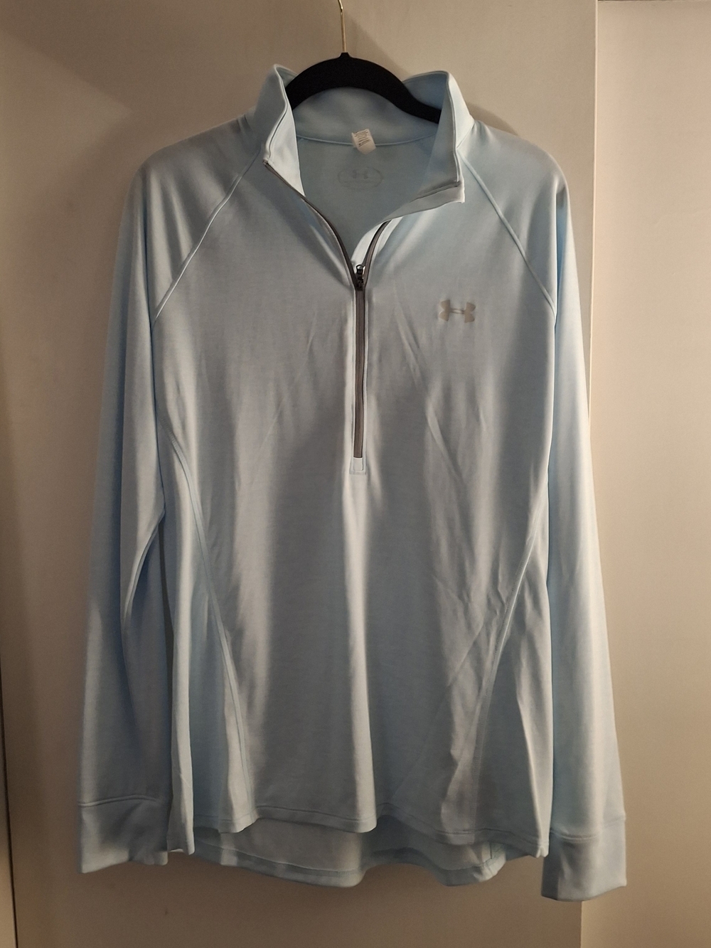Under Armour Women's Light Blue Quarter-Zip Pullover